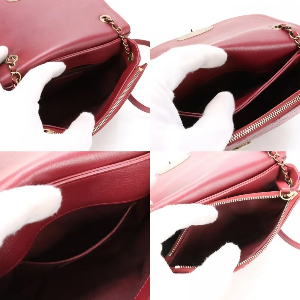 New Unused Chanel Bordeaux Coco Two-way Bag